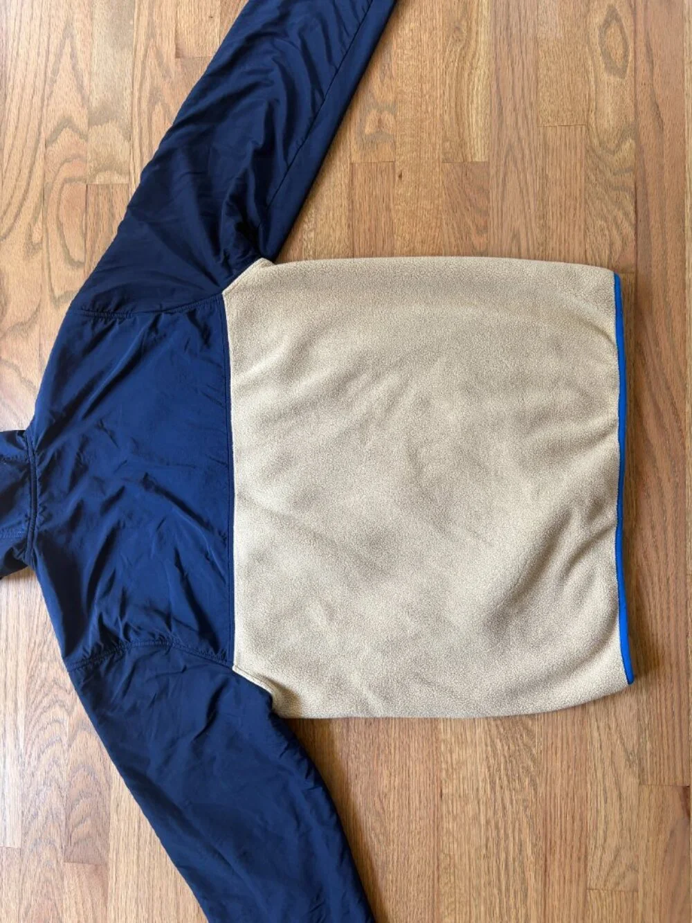 Patagonia Shelled Synchilla Snap-T Hoodie Fleece Full Zip Jacket Men M Navy